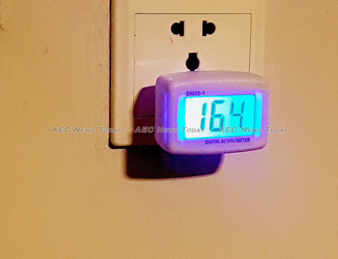 Cambodia electricity is nominally rated at 230 volts 50 Hz, but what is supplied can vary greatly
