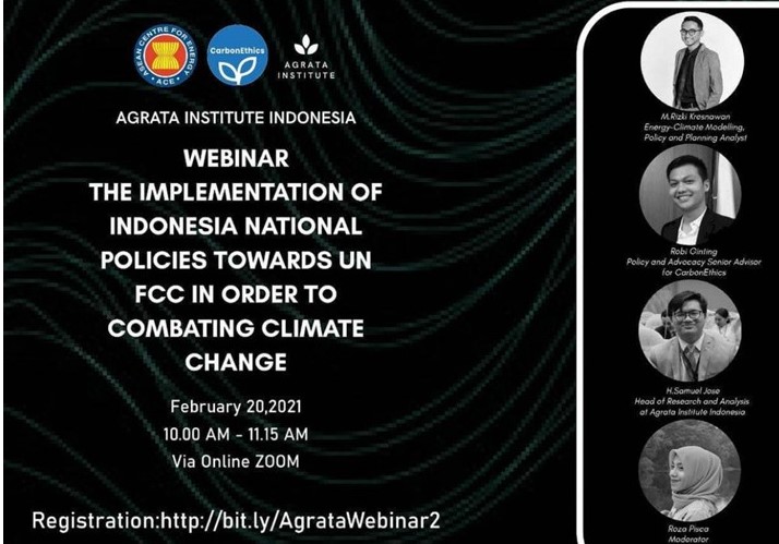 The Implementation Of Indonesia National Policies Towards UNFCC in Order to Combating Climate Change