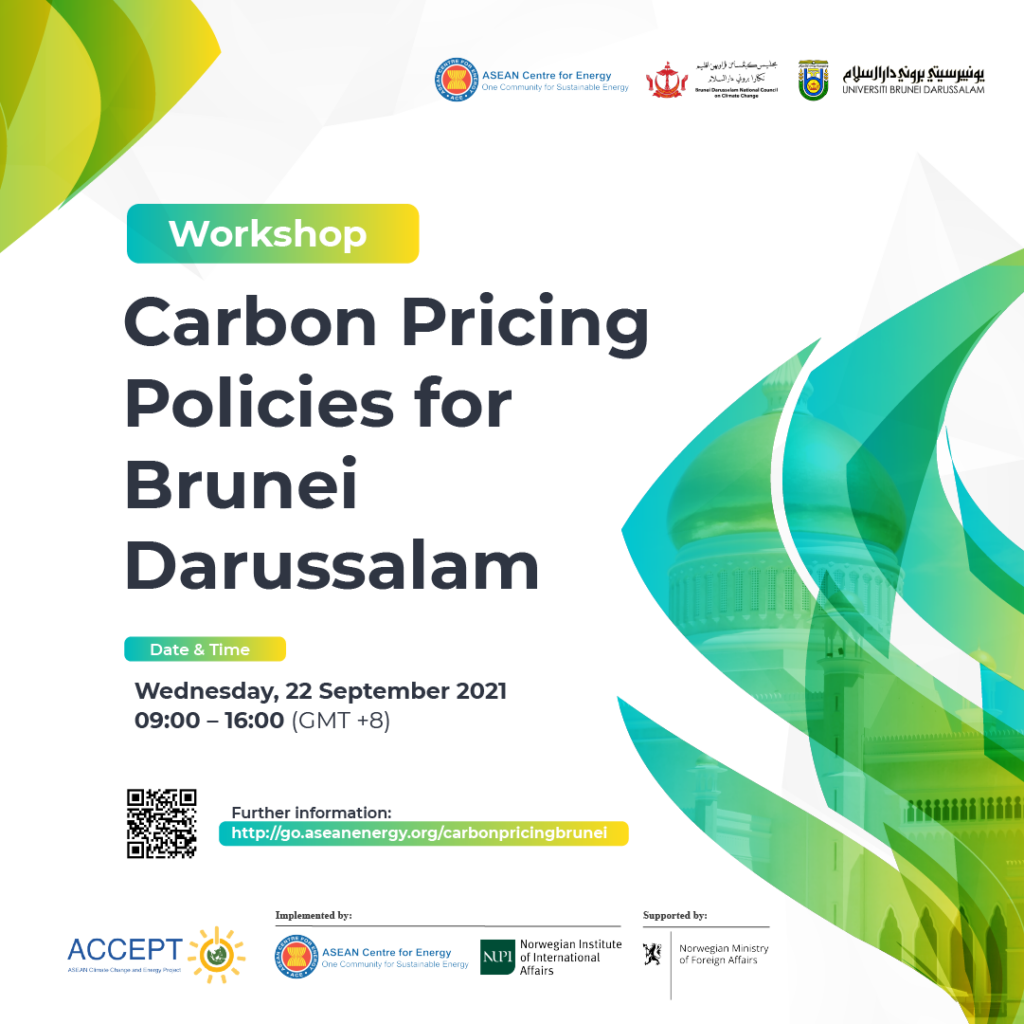 Workshop Carbon Pricing Policies for Brunei Darussalam