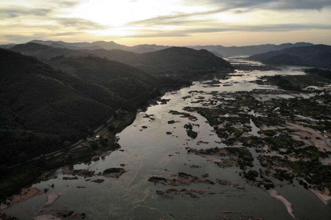 THAILAND-LAOS-ENVIRONMENT-DAM-MEKONG